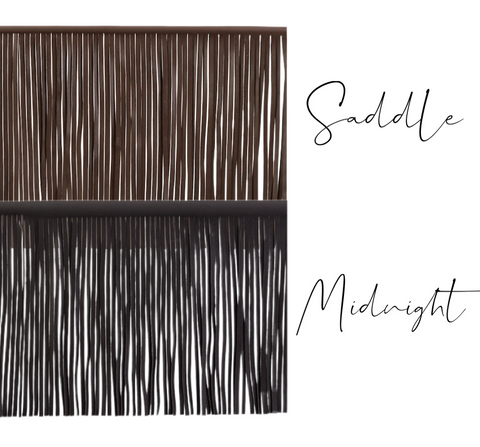 Midnight Side "Leather" Fringe